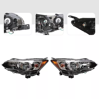 For Subaru Impreza 2017-2020 Pair Halogen Headlight Headlamp LED DRL Left+Right • $175.75