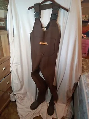 Cabela's Brand Women's Neoprene Chest Waders With Boots Size 6 • $60