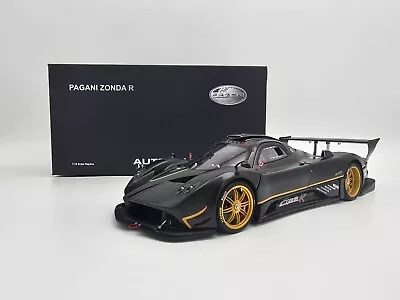 AUTOart Pagani Zonda R 1:18 RARE 78261 Please Read No BBR MR Kyosho • $373.29