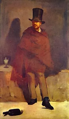 Absinthe Drinker By Édouard Manet Giclee Fine Art Print Reproduction On Canvas • $49.95