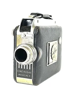 Vtg Eastman Cine-Kodak Magazine 8 Movie Camera  13mm Anastigmat • $14.95