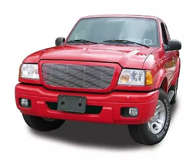 T-Rex Horizontal Bar Billet Aluminum Grille Insert-Polished; 20660 • $234.50