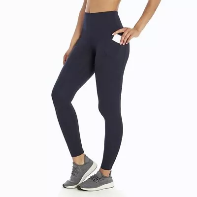 MARIKA Camille Tummy Control Core Fit Leggings Size X-Large Midnight Blue NWT • $19.99