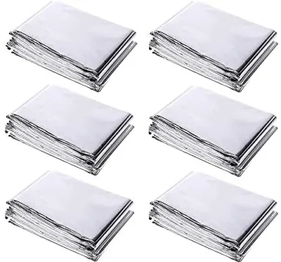 6Pack Reflective Mylar Film Garden Greenhouse Covering Foil Sheets For Grow Room • $12.85