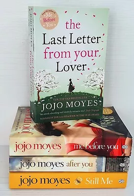 Jojo Moyes Me Before You Series 4x Book Bundle Romance Women's Love Fiction Lot  • $34.95