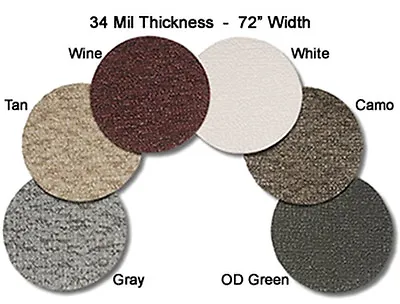 6' Wide Marideck Boat Marine Vinyl Flooring - Custom Length 15ft Or More & Color • $21.99