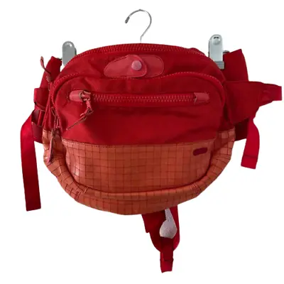 Visvim Ballistic Lumber 8L Red Shoulder Bag Zip Used Damage Men's #V5471 8L • $226