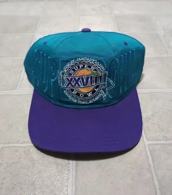 Vintage 1994 Superbowl XXVIII Starter Hat Tri Power Snapback • $34.99