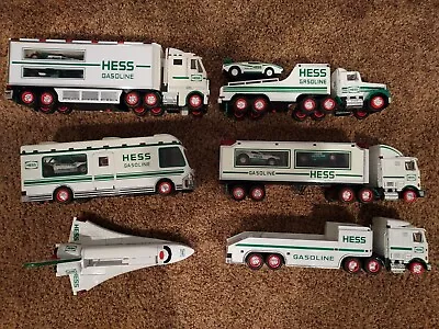LOT Of 5 Hess Model Vehicles. All Electronics Work But Missing Pieces • $2