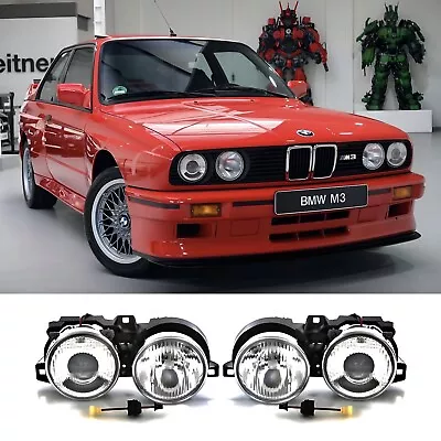 BMW E30 Depo Clear Smiley Projector Headlights 318i 318is 325i 325is E30 M3 • $320