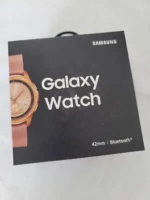 Samsung Galaxy Watch 42mm SM-R810 Bluetiooth Gold Case Pink Band • $99