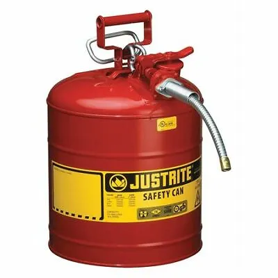Justrite 7250120 Type Ii Safety Can 5 Gal Capacity Galvanized Steel For • $122