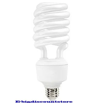 40W T4 Spiral Compact Fluorescent Bulb Screw In Base High Lumen/Wattage Bulb • $7.99