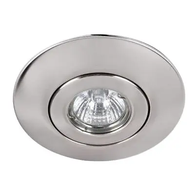 SALE Polished Chrome GU10 Mains Converter Recessed Ceiling Downlight Large Hole • £6.99