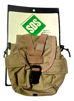 SDS Military  Coyote MOLLE  1 Qt. Canteen Cover Utility Pouch - Style 40151 • $22.99