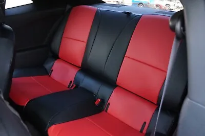 For Chevy Camaro Iggee S.leather Custom Made Fit Rear Seat Covers 13 Colors • $199