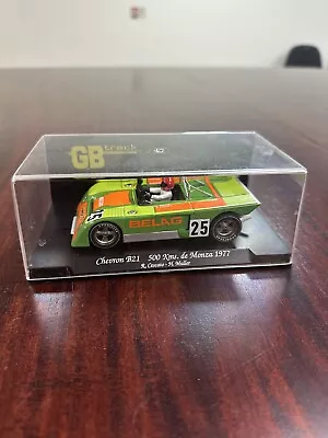 FLY GBTRACK GB24 CHEVRON B21 SUNOCO 500KM MONZA 1977 - Slotcar 1:32 Scale • £70