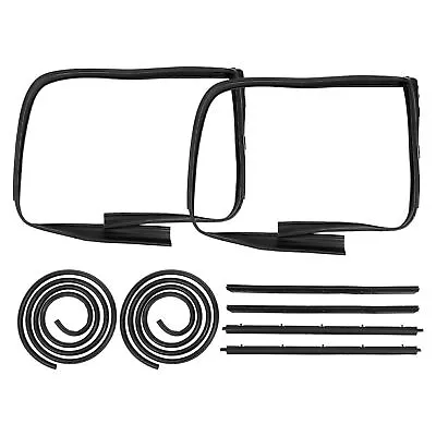 Door Beltline Molding Weatherstrip Gasket Seal Kit For 1983-94 Chevy S10 Truck • $142.19