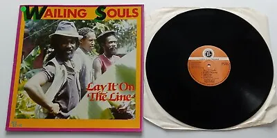 Wailing Souls - Lay It On The Line UK 1986 Live & Learn Records LP • £20.23