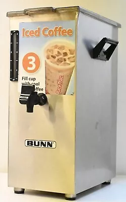 Bunn Ice Tea Dispenser/Container 3 Gallon Model TD4T Sight Gauge/HDL NSF • $149.88