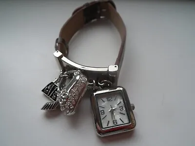Ladies Avon Charm Braclet And Watch Great Working Condition Ref Sr626sw • £8