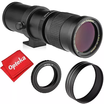 Opteka 420-800mm Telephoto Lens For Sony E NEX-6 NEX-3 NEX-5  NEX-7 3N 5T C3 5N • $89.97