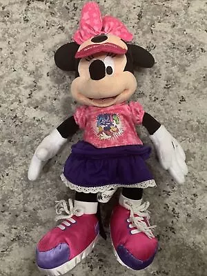 Disney Parks Walt Disney World 2014 Minnie Mouse 18  Plush Doll Collectable • $10