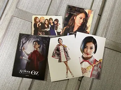 F(X) Electric Shock Group Photocard + MISC SMTOWN Krystal /Luna Postcard Set  • $28