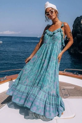 $350 • Buy 🌊Spell Buttercup Sundress XL Extra Large Ocean Spell And The Gypsy