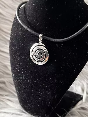 Sterling Silver 925 Magic Spiral Pendant Pachamama Fair Trade • £22