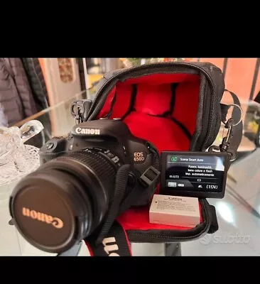 Camera Canon EOS 650d Reflex Digital + Objective 18-55 Is • $997.22