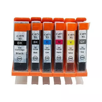 18x Ink Cartridges PGI670XL CLI671XL For Canon Pixma MG5760 MG6860 MG5765 MG7760 • $26