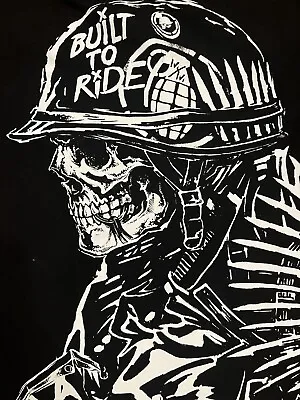 Metal Mulisha X Grenade Built To Ride T Shirt (Adult Size Medium) Black • $30