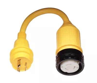 Marinco Pigtail Adapter - 50A Female To 30A Male 111A • $170.71