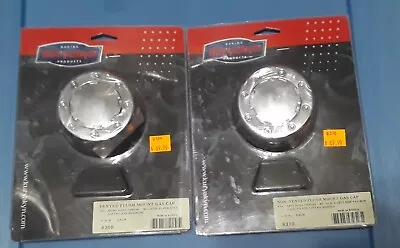 $90 • Buy Kuryakyn Flush Mount Gas Cap Set For Harley Davidson CLEARANCE Was $140 + S/H