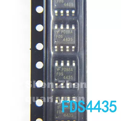 100 PCS FDS4435BZ FDS4435 FDS4435B 4435BZ 4435 P-Channel MOSFET SOP-8 New • $11.78