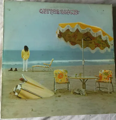 Neil Young On The Beach Vinyl LP 1974 • £75