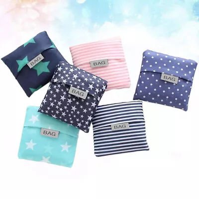  6 PCS Reusable Vegetable Bags Grocery Shopping Foldable Simple • $15.57