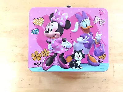 Disney Lunch Box Tin Minnie Mouse And Daisy Duck - Walt Disney • $10