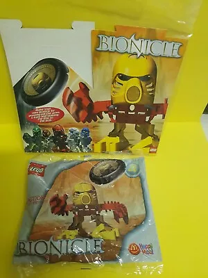 McDonalds Toys Lego Bionicle 2002 + Mealbox 🎉New🎉 • $85