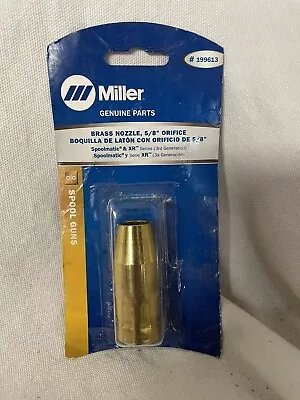 Miller Brass Nozzle 5/8” Orifice For Roughneck C Series & Spoolmatic XR 199613 • $22.95