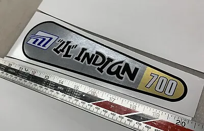 “LIL” INDIAN  Mini Bike 700 Clutch Cover Decal Chrome Sticker Minibike • $17.99