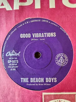 Beach Boys  Good Vibrations  1966 CAPITOL Oz 7  45rpm • $11.95