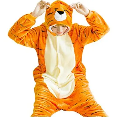$81.06 • Buy Halloween Dorawithme Tiger Kigurumi Animal Pajamas Cosplay Costume