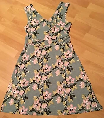 PATAGONIA * Lovely Margot Sage Green Floral Print Women’s Dress Size Small • $22