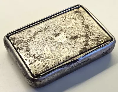 Vintage Unique European Art Deco Antique Cigarette Case  Box Tray Holder • $9.99