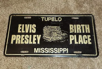 Elvis Presley Birthplace Tupelo Mississippi Car Tag Vanity License Plate • $14.95