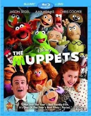 The Muppets (Two-Disc Blu-ray/DVD Combo) - Blu-ray - VERY GOOD • $3.68