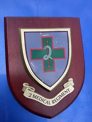 2 Medical Regiment Military Shield Wall Plaque • £15.95