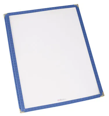 Menu Cover Single 9-5/16  X 12-1/8  Blue (25 Each) • $53.90